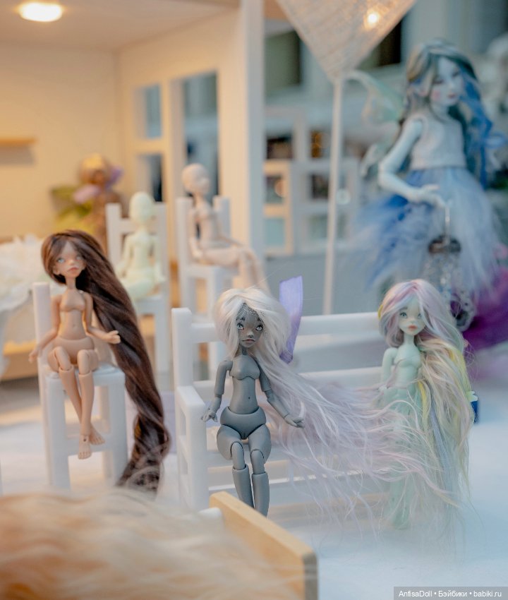 Дитя Луны — Авторские шарнирные куклы своими руками: лепка