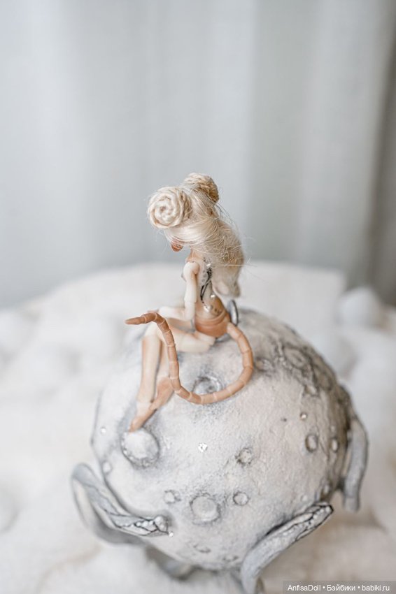 Дитя Луны — Авторские шарнирные куклы своими руками: лепка (фото 4)