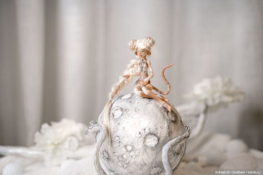 Дитя Луны — Авторские шарнирные куклы своими руками: лепка (фото 2)