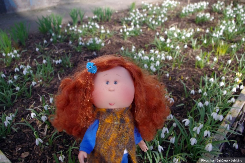 Булка и подснежники — Куклы Nines d'Onil (Нинес): Миа (Mia) (фото 2)