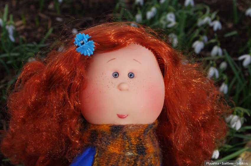 Булка и подснежники — Куклы Nines d'Onil (Нинес): Миа (Mia)