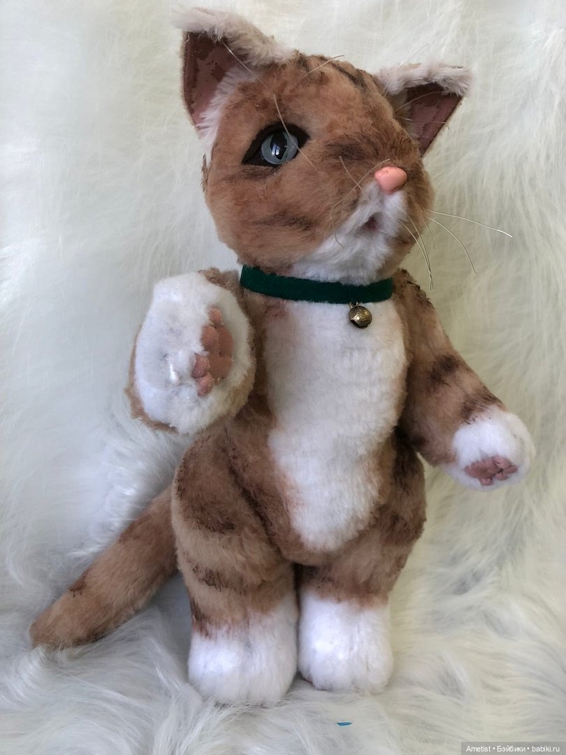 Рыжий котя — Авторские мишки Тедди и друзья: фото (фото 2)