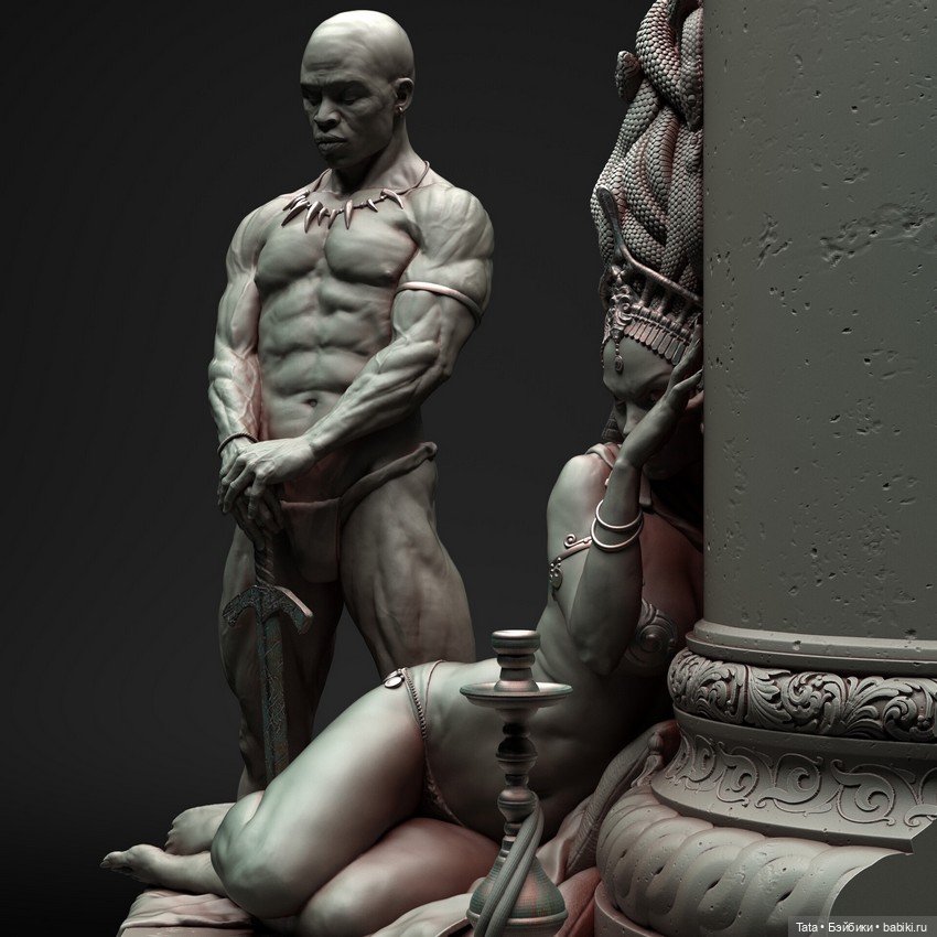 Рендер миниатюры под названием "Дворец Медузы" (фото 6)