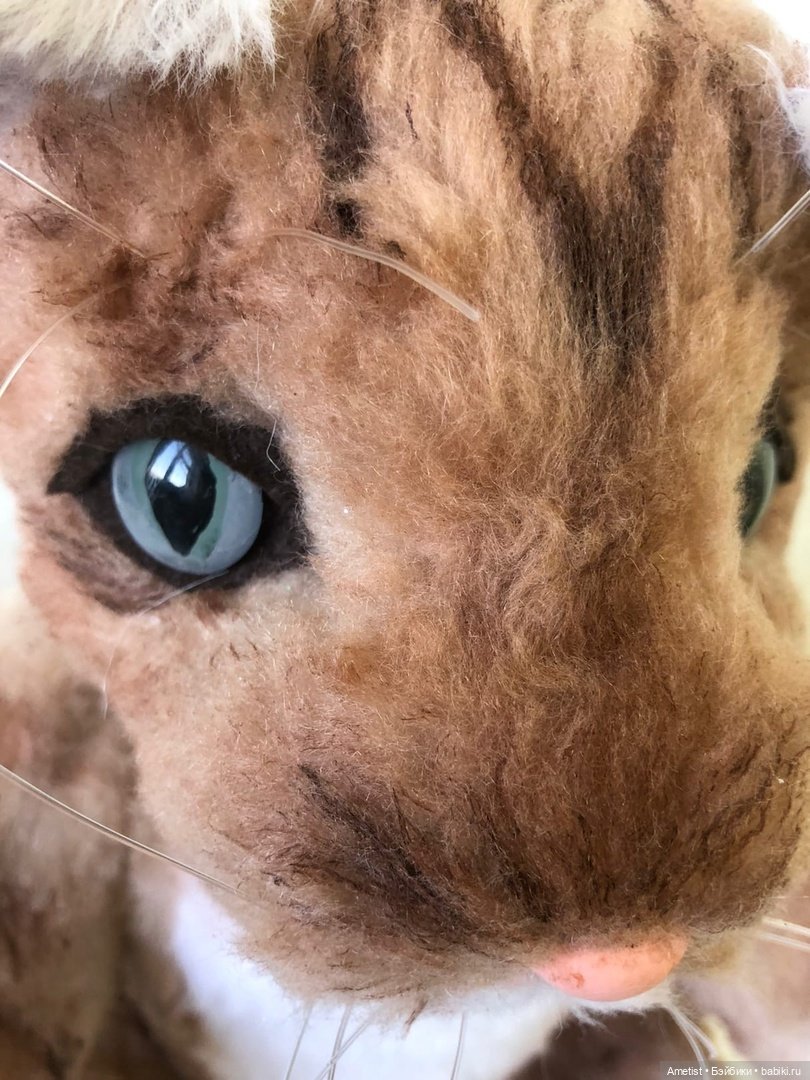Рыжий котя — Авторские мишки Тедди и друзья: фото (фото 8)
