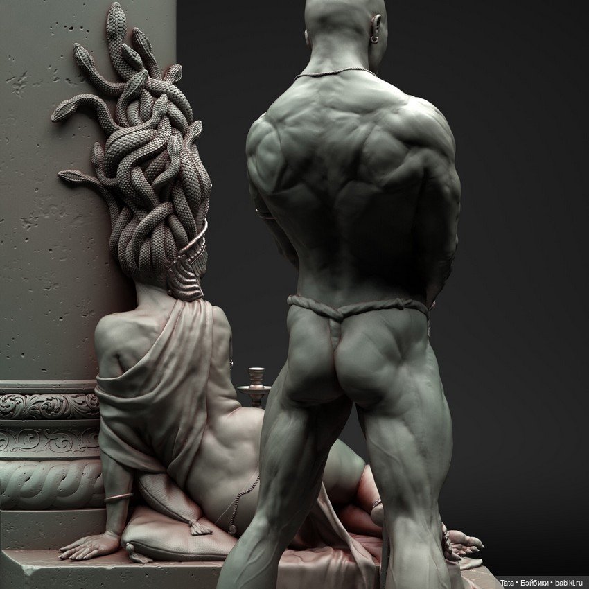 Рендер миниатюры под названием "Дворец Медузы" (фото 4)