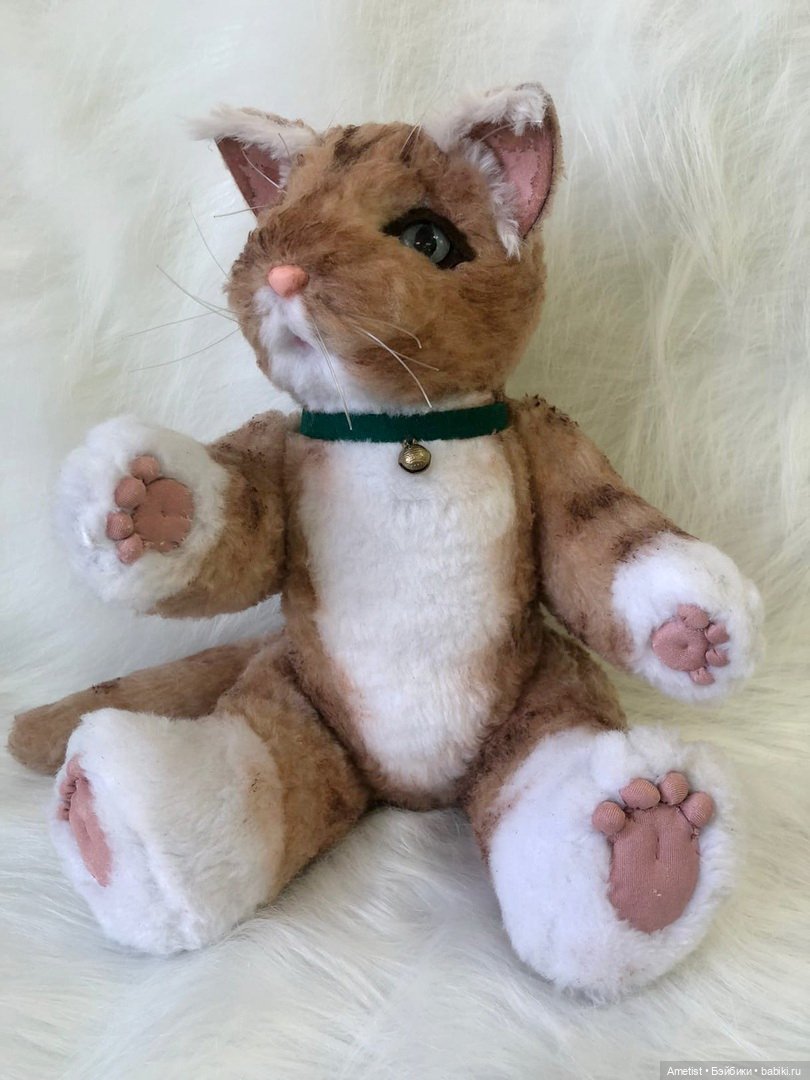 Рыжий котя — Авторские мишки Тедди и друзья: фото (фото 6)
