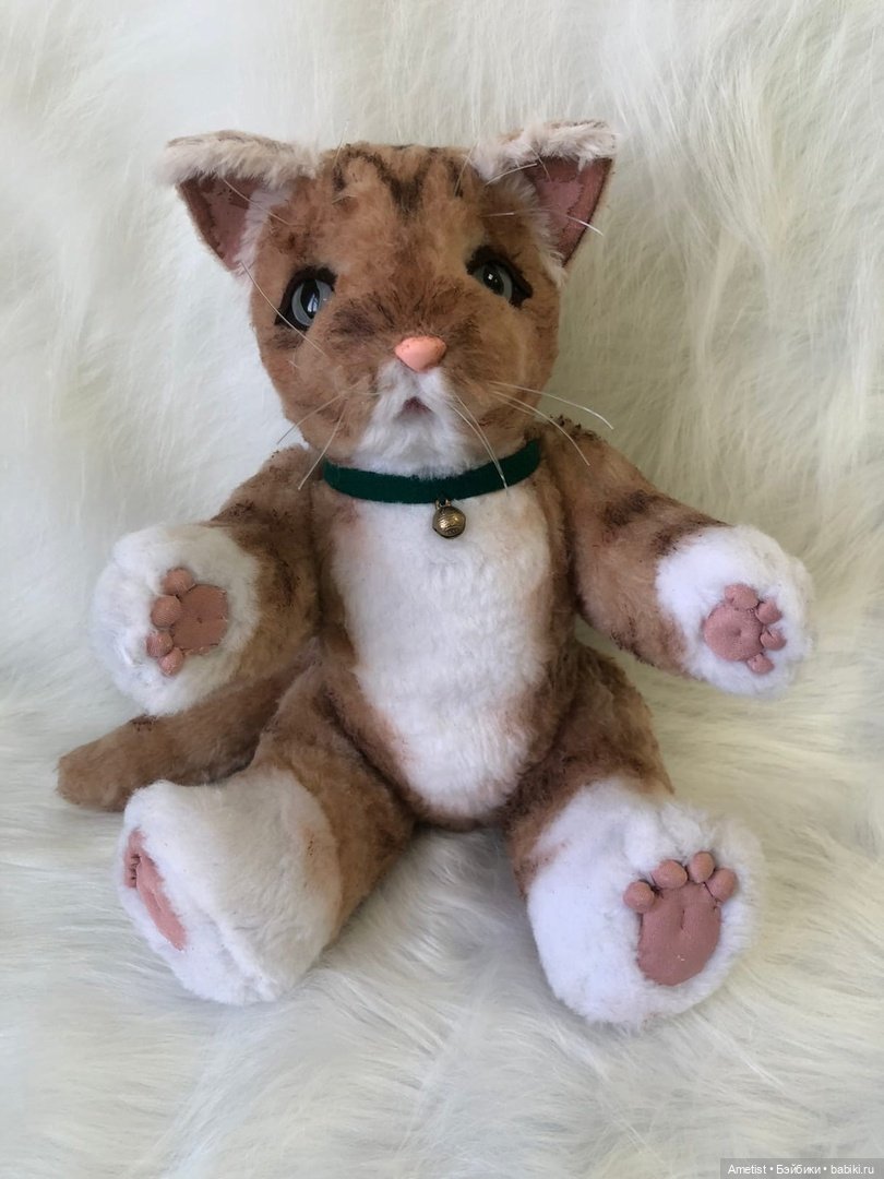 Рыжий котя — Авторские мишки Тедди и друзья: фото (фото 5)