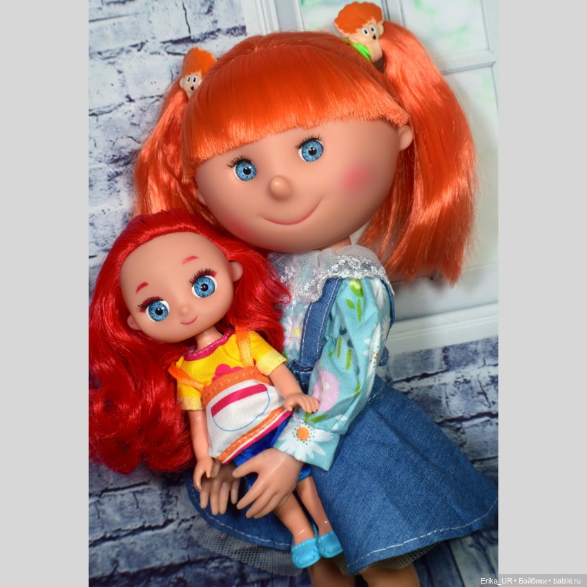 Перепись КуклоНаселения. 2 рыжие девчонки из разных мультиков (фото 6)