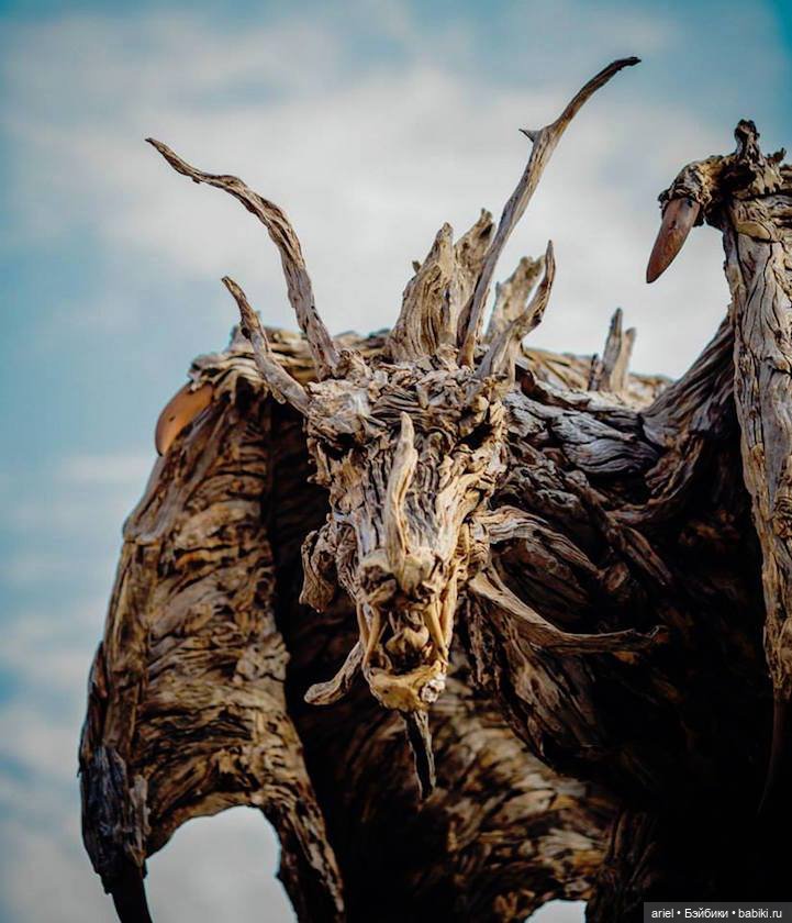 Удивительные динаминые скульптуры из коряг Джеймса Доран-Уэбба (фото 5)