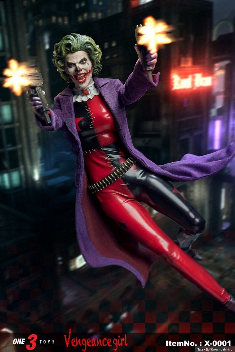 Студия one 3 toys - Харли Квинн формата 1/6 по мотивам комикса "Бэтмен: Проклятый" (фото 2)