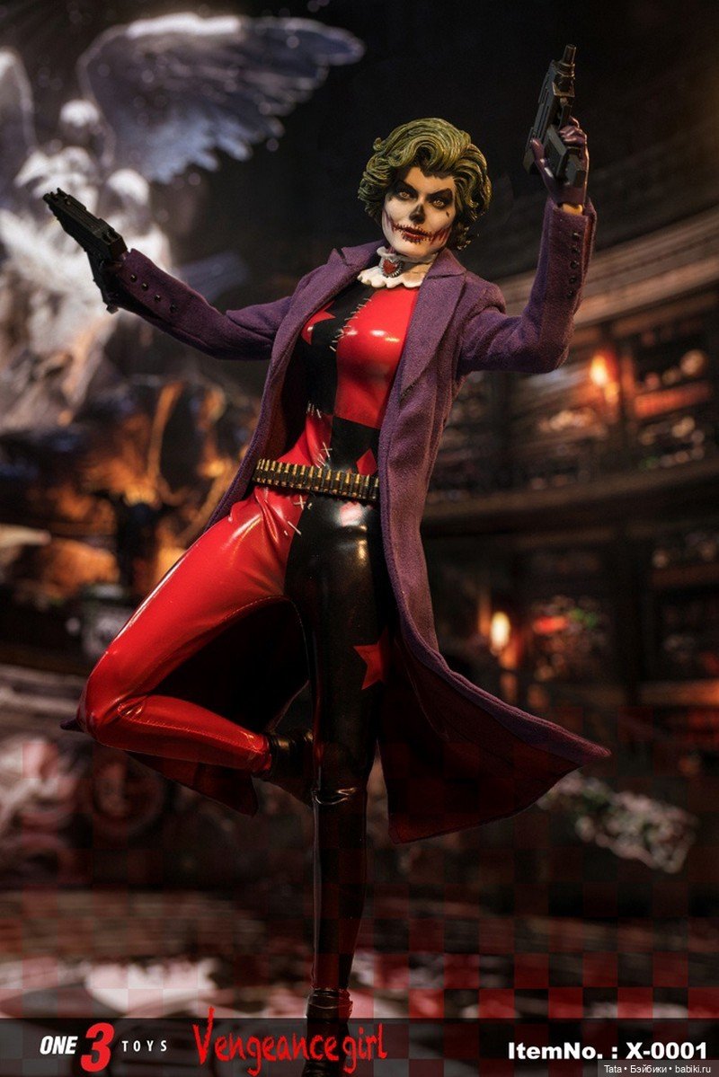 Студия one 3 toys - Харли Квинн формата 1/6 по мотивам комикса "Бэтмен: Проклятый" (фото 3)