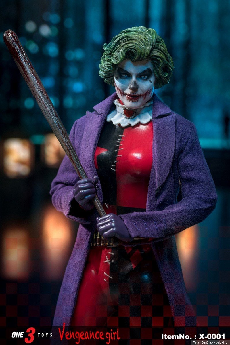 Студия one 3 toys - Харли Квинн формата 1/6 по мотивам комикса "Бэтмен: Проклятый" (фото 4)