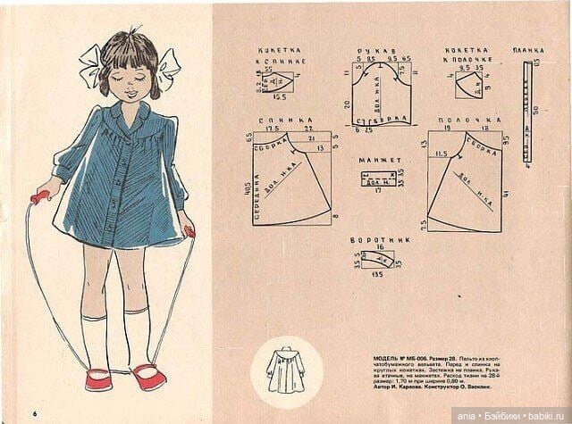 Ретро-выкройки для девочек (фото 9)