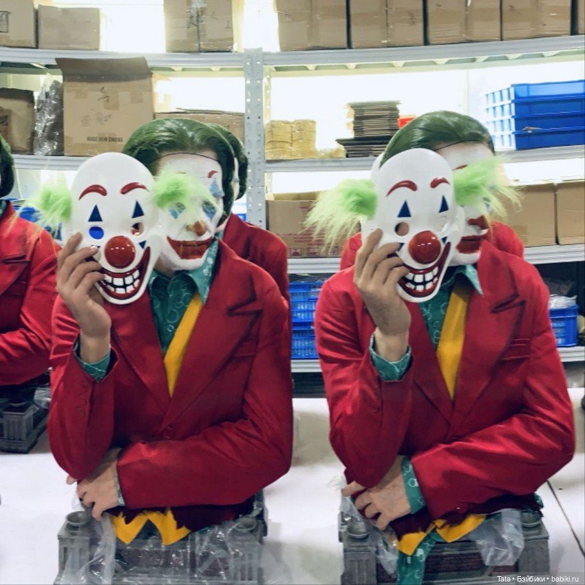 Массовое производство полноразмерных бюстов Джокера Хоакина Феникса от Infinity Studio