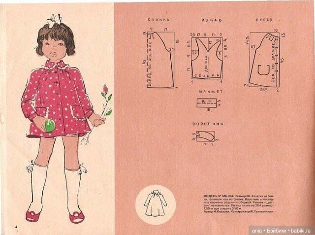 Ретро-выкройки для девочек (фото 7)
