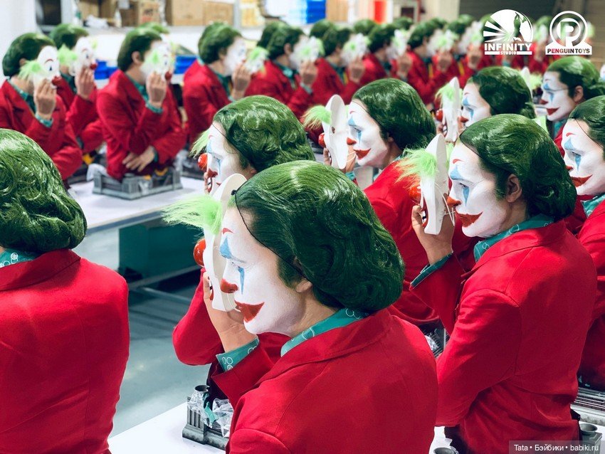 Массовое производство полноразмерных бюстов Джокера Хоакина Феникса от Infinity Studio (фото 3)