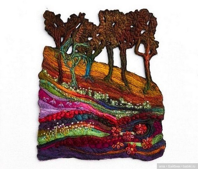 Арттекстиль от Sandra Coleridge (фото 9)