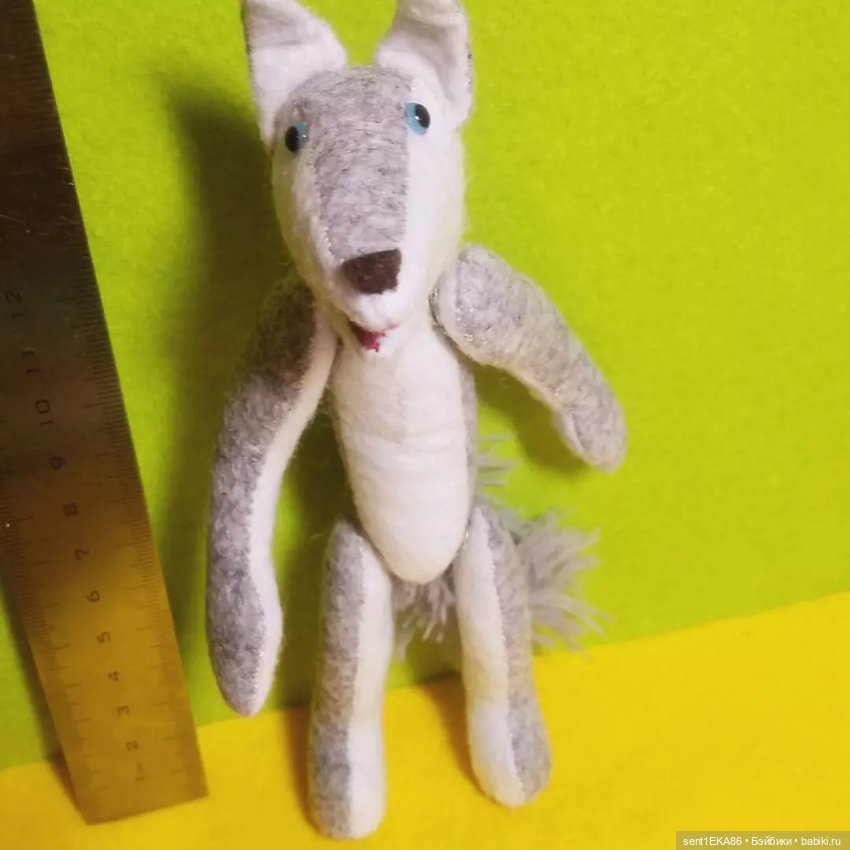 Волчок-серый бочок — Текстильные игрушки и примитивы: кофейные