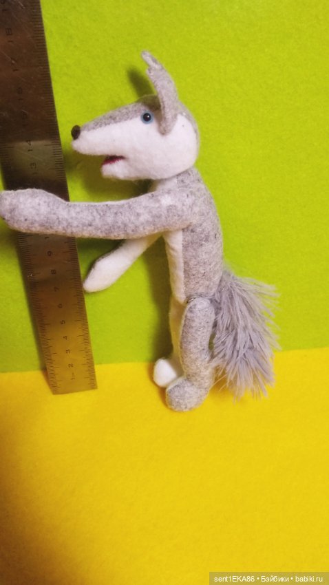 Волчок-серый бочок — Текстильные игрушки и примитивы: кофейные (фото 4)