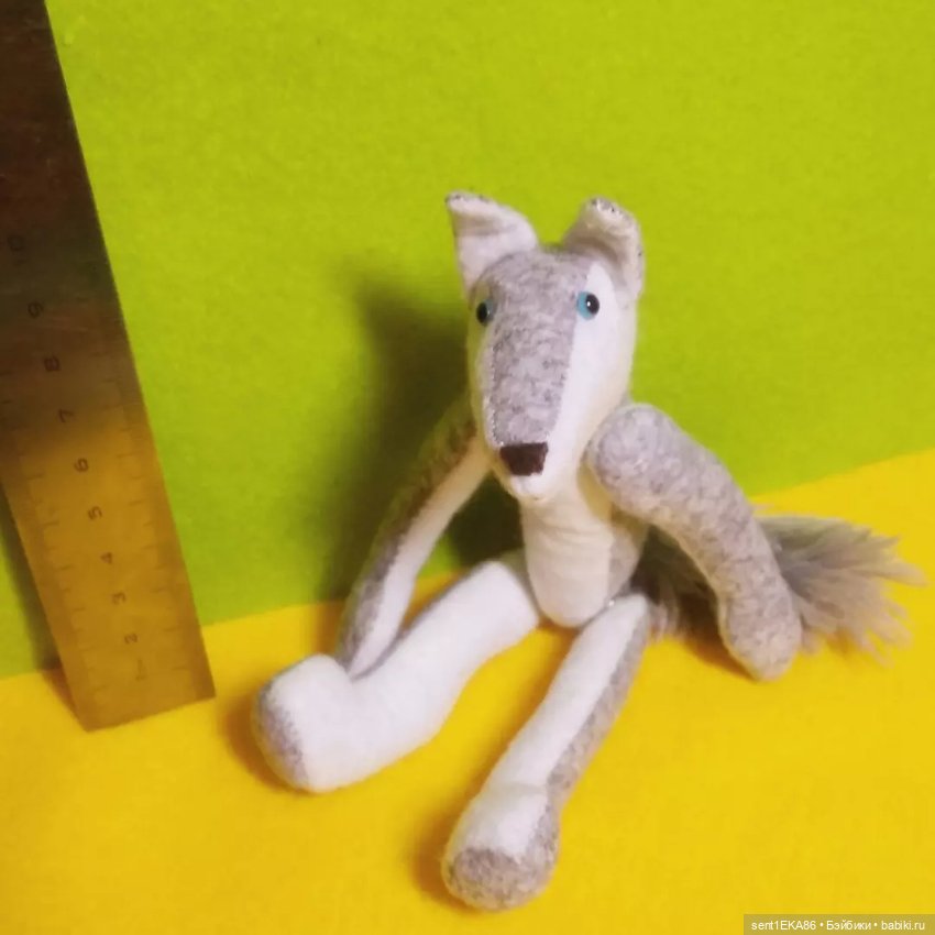 Волчок-серый бочок — Текстильные игрушки и примитивы: кофейные (фото 9)