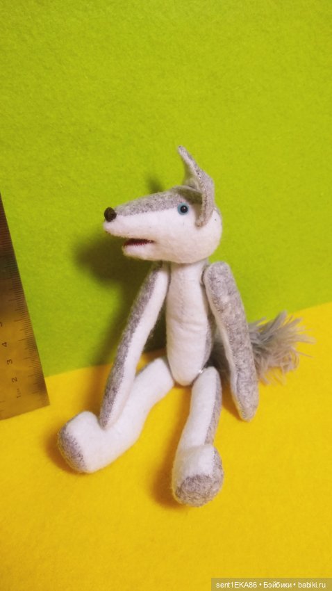 Волчок-серый бочок — Текстильные игрушки и примитивы: кофейные (фото 3)