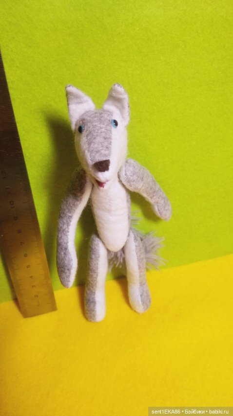 Волчок-серый бочок — Текстильные игрушки и примитивы: кофейные