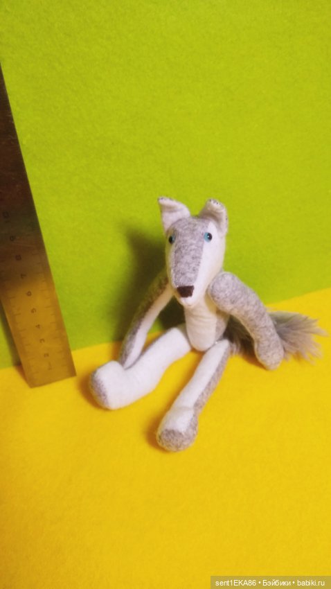 Волчок-серый бочок — Текстильные игрушки и примитивы: кофейные (фото 2)