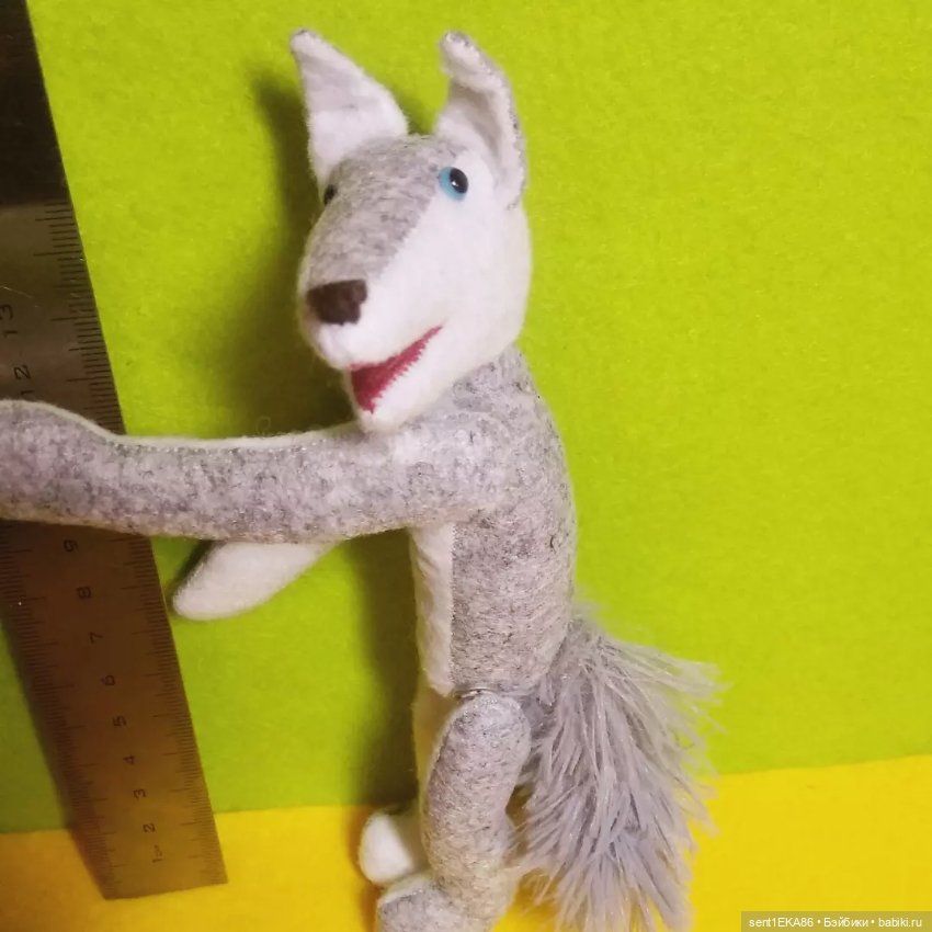 Волчок-серый бочок — Текстильные игрушки и примитивы: кофейные (фото 6)