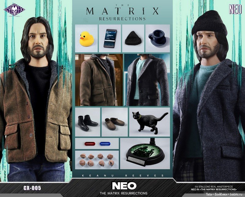 CYBER-X studio - Нео в формате 1/6 из четвертой Матрицы