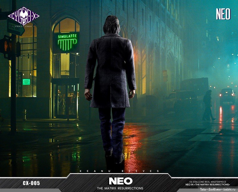 CYBER-X studio - Нео в формате 1/6 из четвертой Матрицы (фото 7)