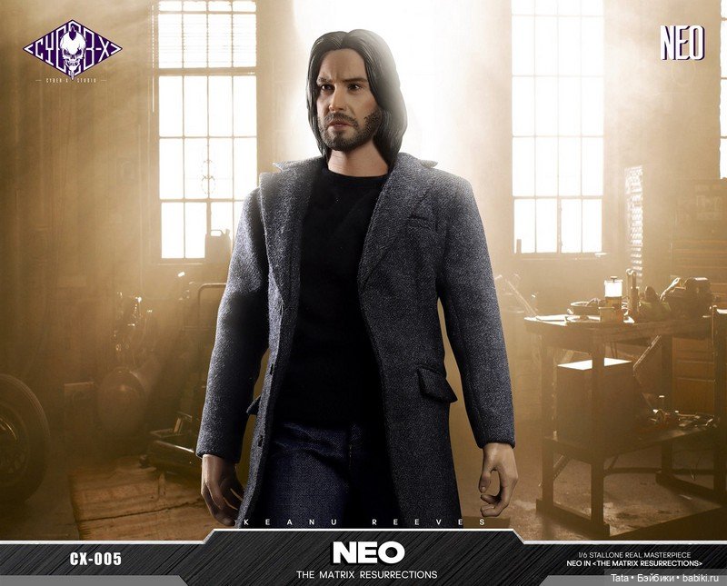 CYBER-X studio - Нео в формате 1/6 из четвертой Матрицы (фото 6)