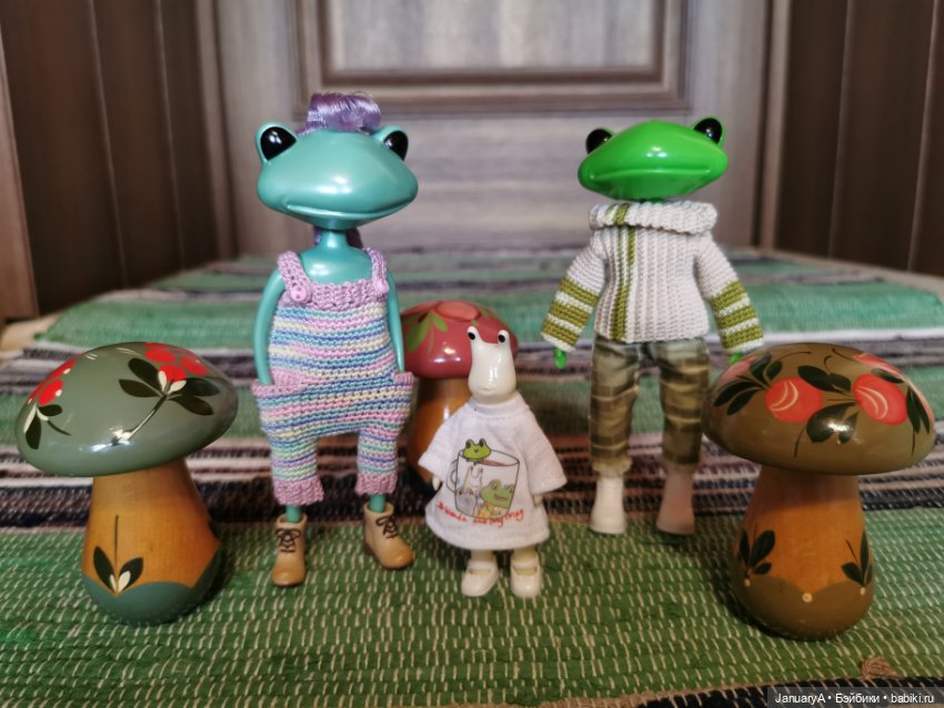 Новая фигурка в семействе Wonder frog