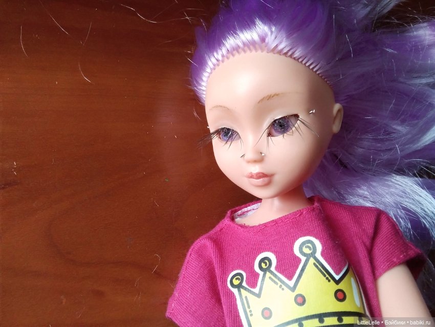 Ну это не реставрация...но у них новые глазки! Виола "Весна"