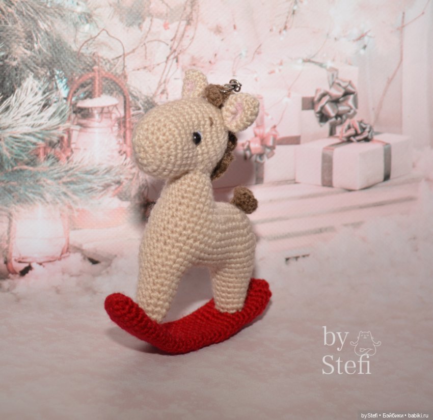 Лошадушка — Вязаные игрушки и амигуруми: крючком (фото 8)