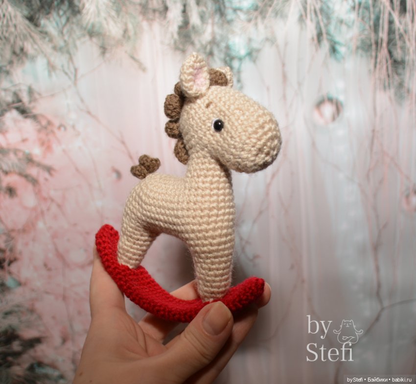 Лошадушка — Вязаные игрушки и амигуруми: крючком (фото 5)
