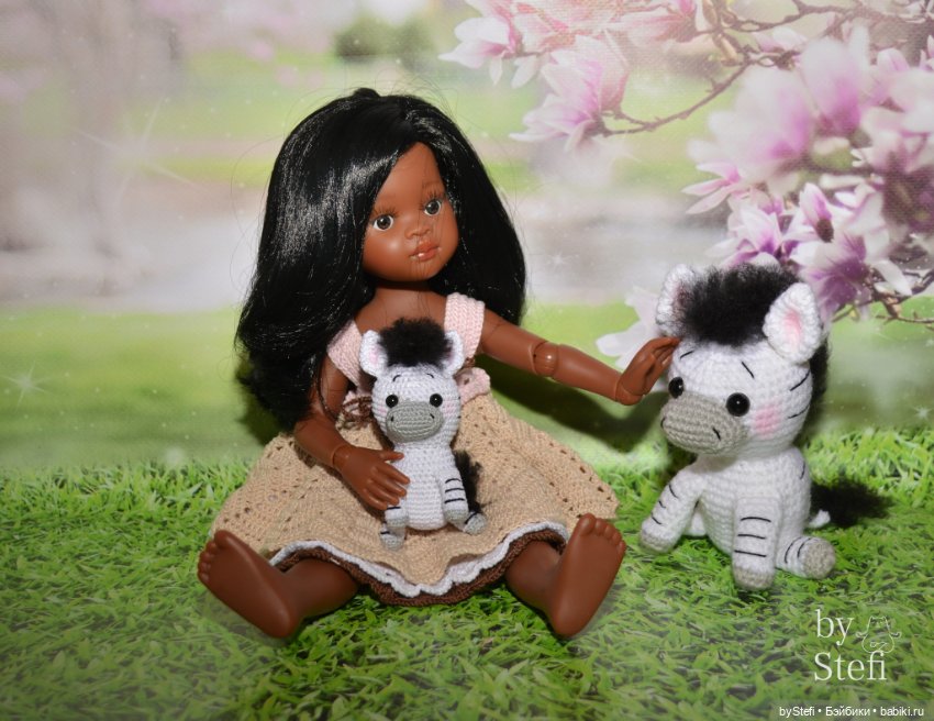 Покажу ещё 2 зёбрика. Дарят весеннее настроение. Или летнее