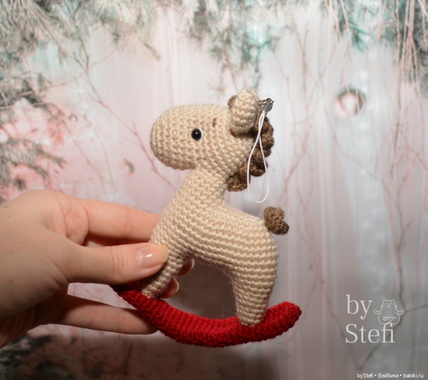 Лошадушка — Вязаные игрушки и амигуруми: крючком (фото 6)