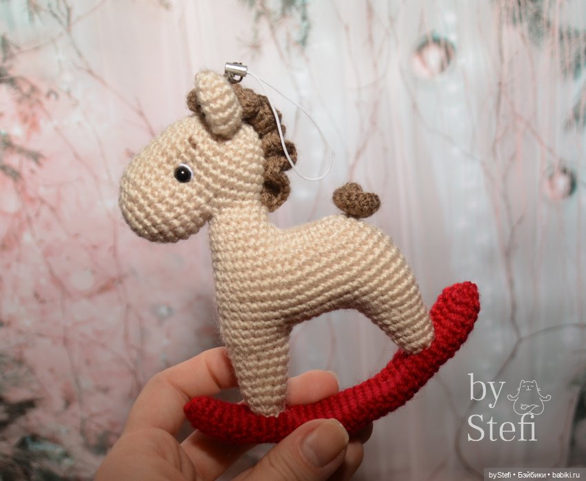 Лошадушка — Вязаные игрушки и амигуруми: крючком (фото 4)
