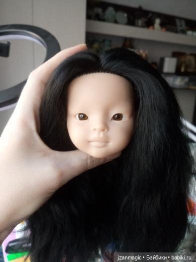 Прошивка волос — ООАК Paola Reina (Паола Рейна) и испанских кукол: перерисовка