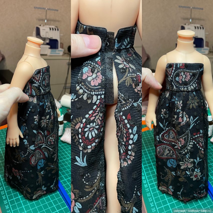 Платье для Паолы Рейна — ООАК Paola Reina (Паола Рейна) и испанских кукол: перерисовка (фото 4)