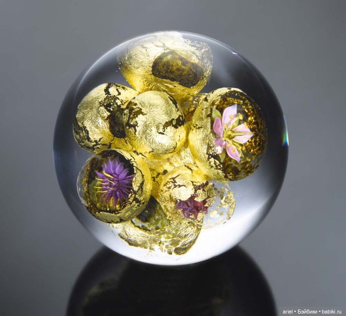 Потрясающие художественные стеклянные пресс-папье Пола Стэнкарда (фото 10)