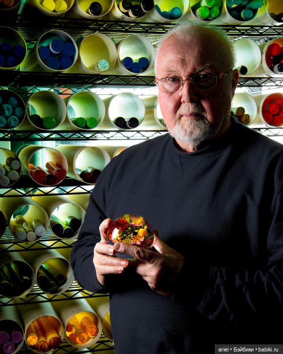 Потрясающие художественные стеклянные пресс-папье Пола Стэнкарда