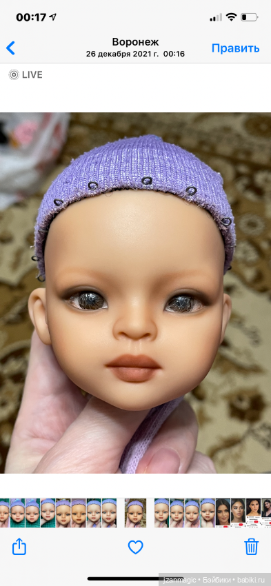 Процесс — ООАК Paola Reina (Паола Рейна) и испанских кукол: перерисовка (фото 8)