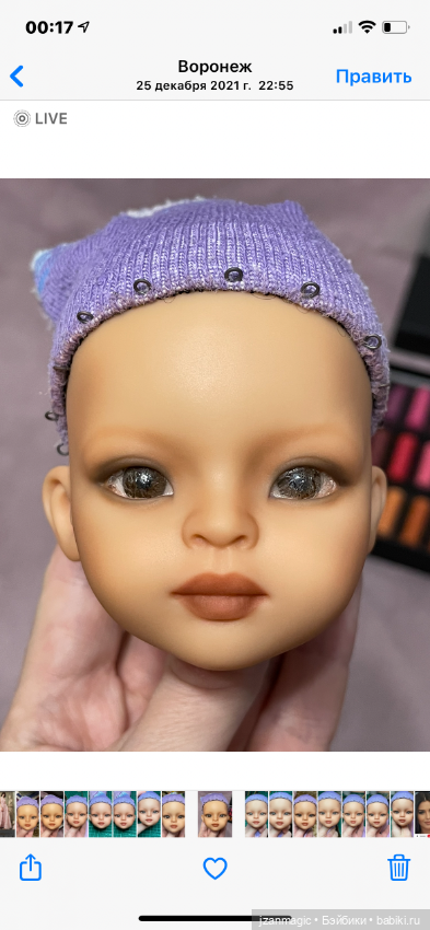 Процесс — ООАК Paola Reina (Паола Рейна) и испанских кукол: перерисовка (фото 9)