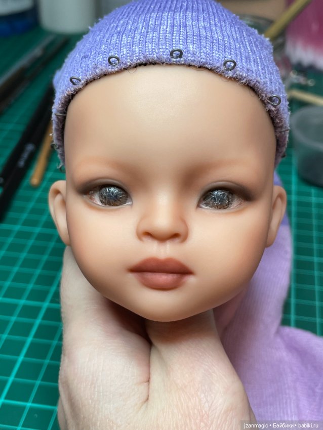 Процесс — ООАК Paola Reina (Паола Рейна) и испанских кукол: перерисовка (фото 7)