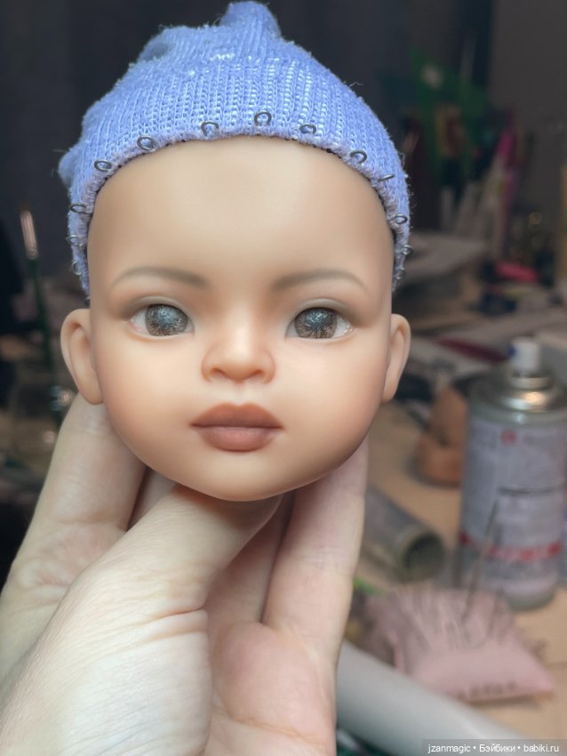 Процесс — ООАК Paola Reina (Паола Рейна) и испанских кукол: перерисовка (фото 10)