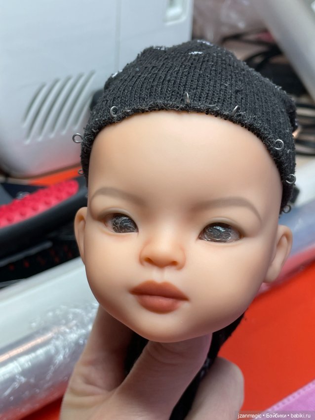 Процесс — ООАК Paola Reina (Паола Рейна) и испанских кукол: перерисовка (фото 2)