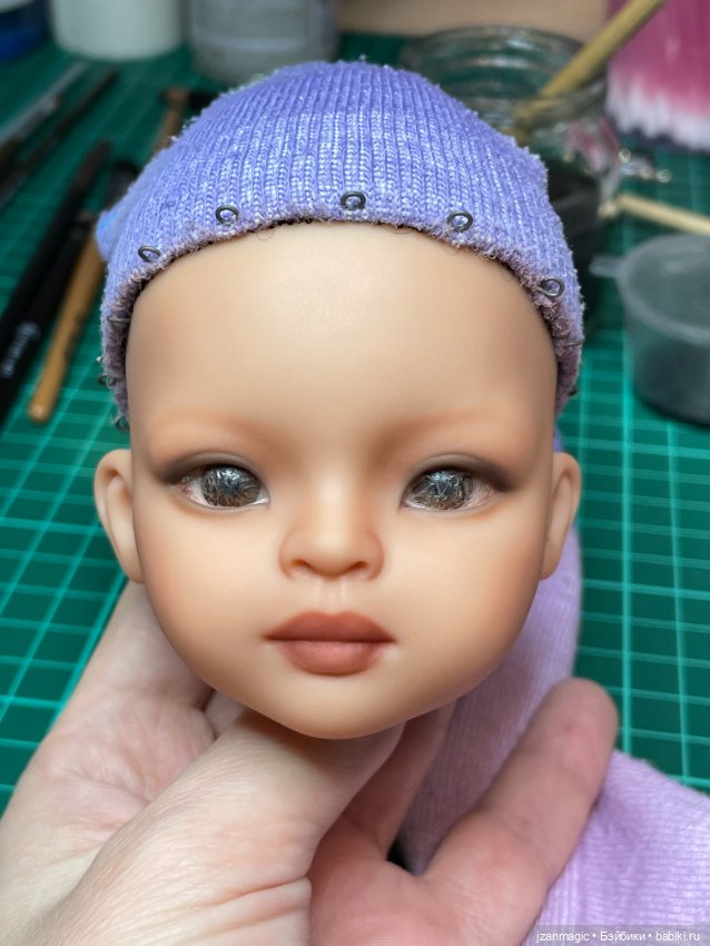 Процесс — ООАК Paola Reina (Паола Рейна) и испанских кукол: перерисовка (фото 6)