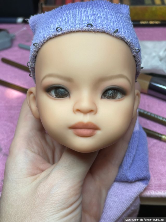 Процесс — ООАК Paola Reina (Паола Рейна) и испанских кукол: перерисовка (фото 4)