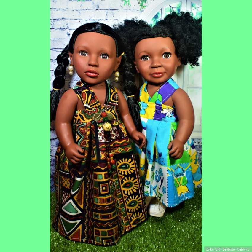 Перепись КуклоНаселения. 3 afro-dolls